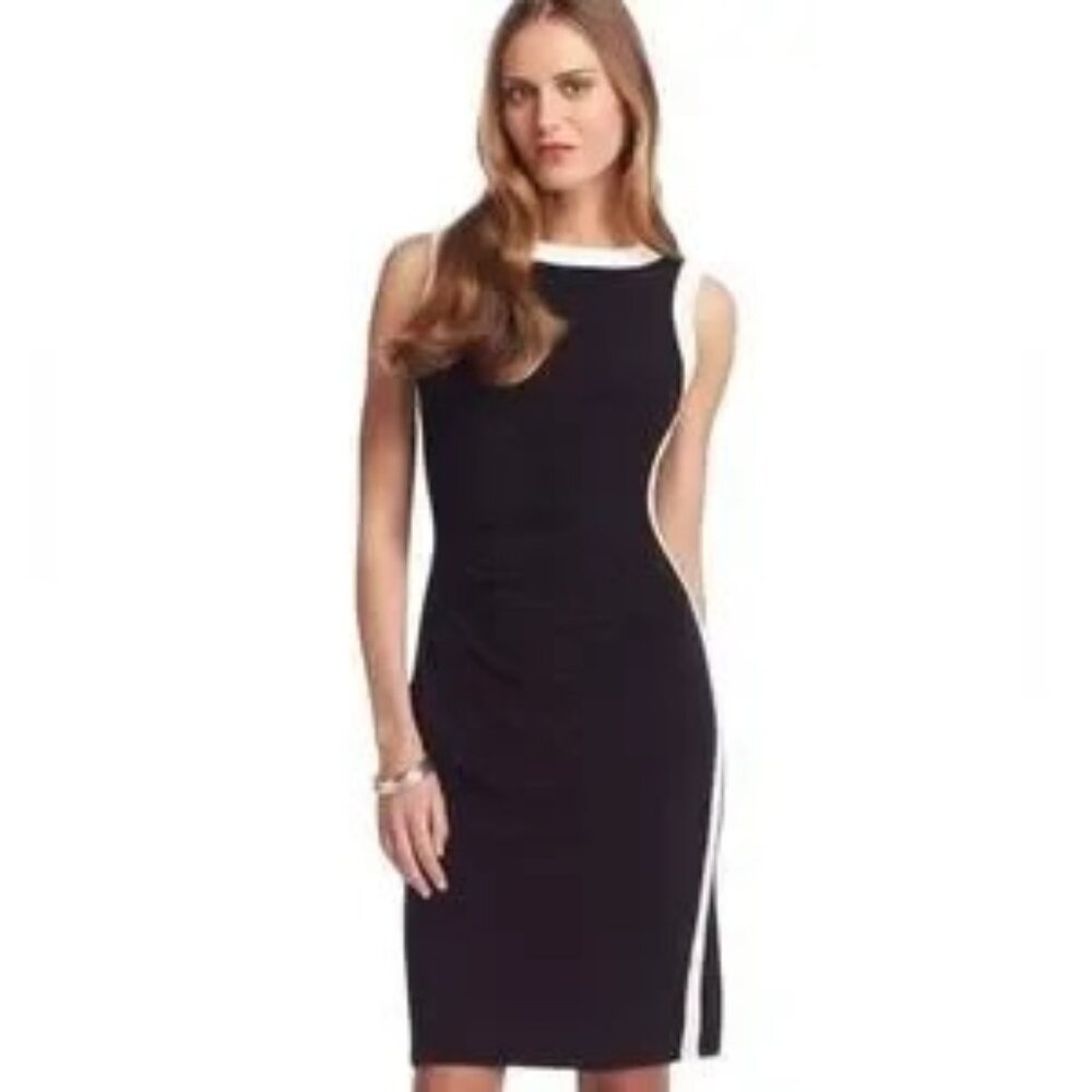 Ralph Lauren Sheath Dress with Side Ruching | Size 4